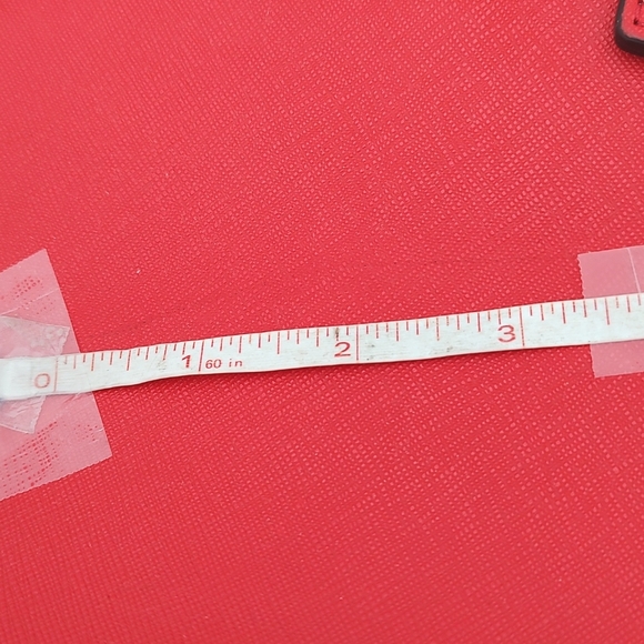 Henri Bendel Red Crossbody Satchel - Picture 15 of 15